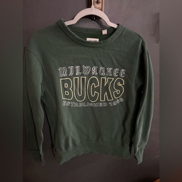 NBA Tailgate Milwaukee Bucks Crewneck Sweatshirt Men's Size Small - Picture 4 of 8